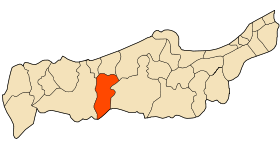 Dz - 42-40 - Sidi Semiane - Wilaya de Tipaza map.svg