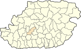 Dz - Beni Douala (Wilaya de Tizi-Ouzou) location map.svg