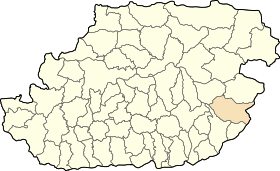Dz - Bouzeguene (Wilaya de Tizi-Ouzou) location map.svg