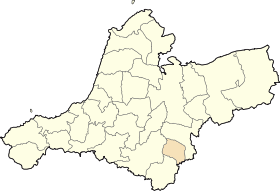 Dz - Oued Berkeche (wilaya de Aïn Témouchent) location map.svg