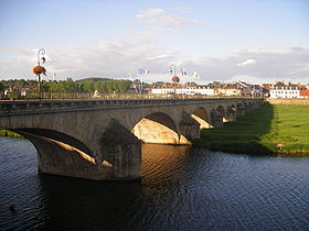 Le pont de la vieille-Loire à Decize
