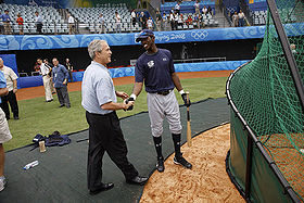 George W Bush with Dexter Fowler.jpg