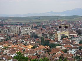Vue générale de Gjakovë/Đakovica