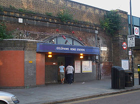 Goldhawk Road stn east entrance.JPG