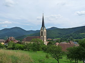 L'église de Gunsbach