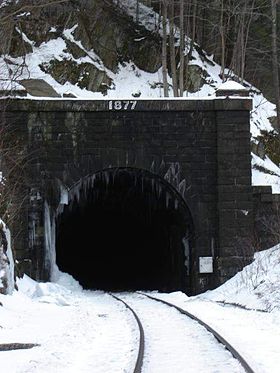 Portail est du tunnel