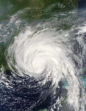 L'ouragan Dennis, le 10 juillet 2005 à 16:15 UTC