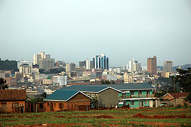 Vue sur Kampala