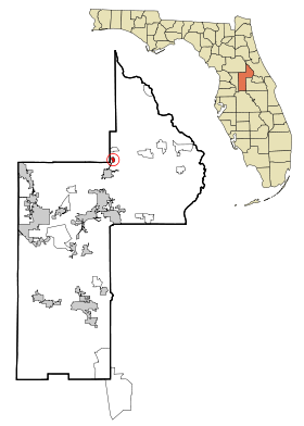 Lake County Florida Incorporated and Unincorporated areas Altoona Highlighted.svg