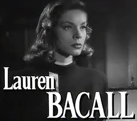 Lauren Bacall dans Le Grand Sommeil (1946)