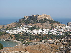 Acropole de Lindos.