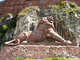 Sculpture du Lion de Belfort