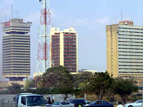 Centre-ville de Lusaka