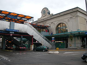 Façade de la gare de Perrache