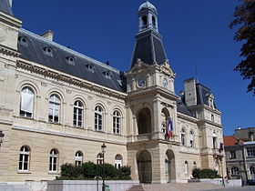 Façade de la mairie du 14e arrondissement