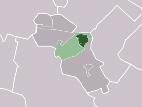 Localisation de Odijk dans la commune de Bunnik