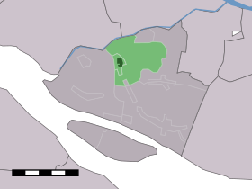 Localisation de Piershil dans la commune de Korendijk