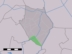Localisation de Oude Niedorp dans la commune de Niedorp