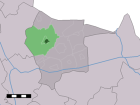 Localisation de Geesteren dans la commune de Tubbergen
