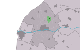 Localisation de Boer dans la commune de Franekeradeel