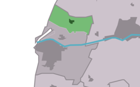 Localisation de Wijnaldum dans la commune de Harlingen