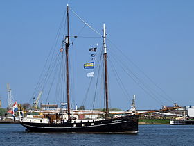 En 2009, à IJmuiden, port d'Amsterdam