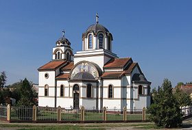 L'église orthodoxe serbe de Noćaj