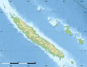 carte : Géographie de la Nouvelle-Calédonie