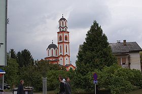 L'église orthodoxe serbe de Laktaši