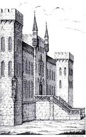 Le palais des Treize, vers 1614[1]