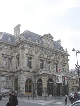 Façade de la mairie du 18e arrondissement