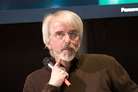 Philippe Delerm au Salon du livre de Paris en mars 2010