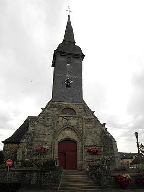 L'église paroissiale Saint-Pierre.