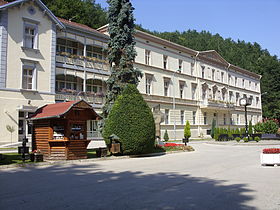 Ribarska Banja, l'établissement thermal
