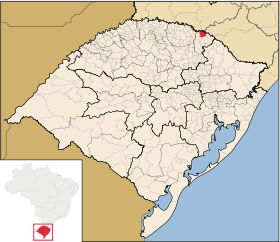 Localisation de Machadinho sur une carte