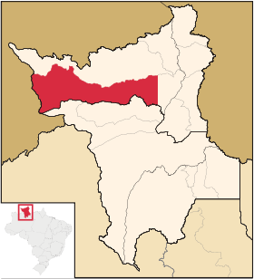 Localisation de Alto Alegre sur une carte