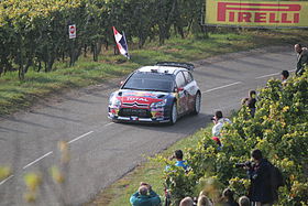 Sébastien Loeb au rallye d'Alsace 2010