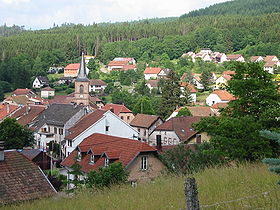 Le village en fin d'après-midi.