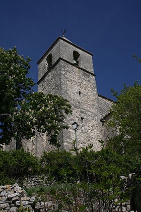 Clocher de l'Eglise Saint Michel de Saint-Michel-l'Observatoire