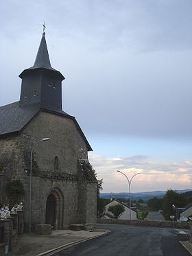 église de Saint-Priest-la-Feuille