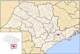 Localisation de Mairiporã sur une carte