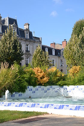 La fontaine du square des Émailleurs