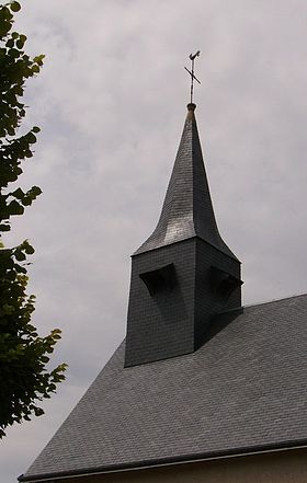 Le clocher de l'église Saint-Sulpice