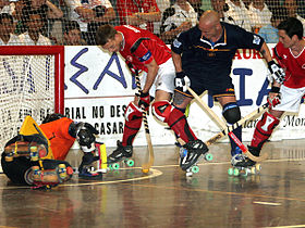 Switzerland-Spain final 2007 rink hockey world championship.jpg