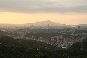La ville de Taipei vue depuis Maokong.