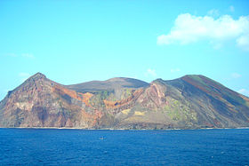 Vue de Torishima en 2007.