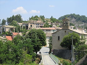 Entrée de Vaumeilh depuis la D304