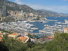 Vue sur Monaco