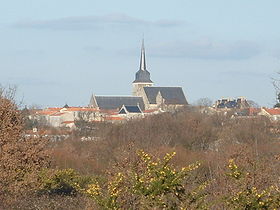 Vue du bourg d'Olonne-sur-Mer