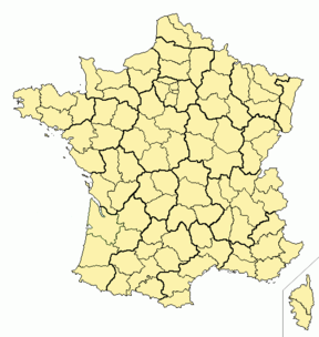 Localisation du PNR Oise-Pays de France en France